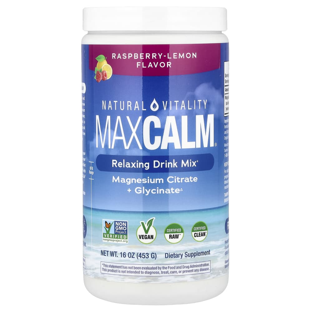 Magnesio Citrato + Glicinato en Polvo – Descanso y Calma | Natural Vitality