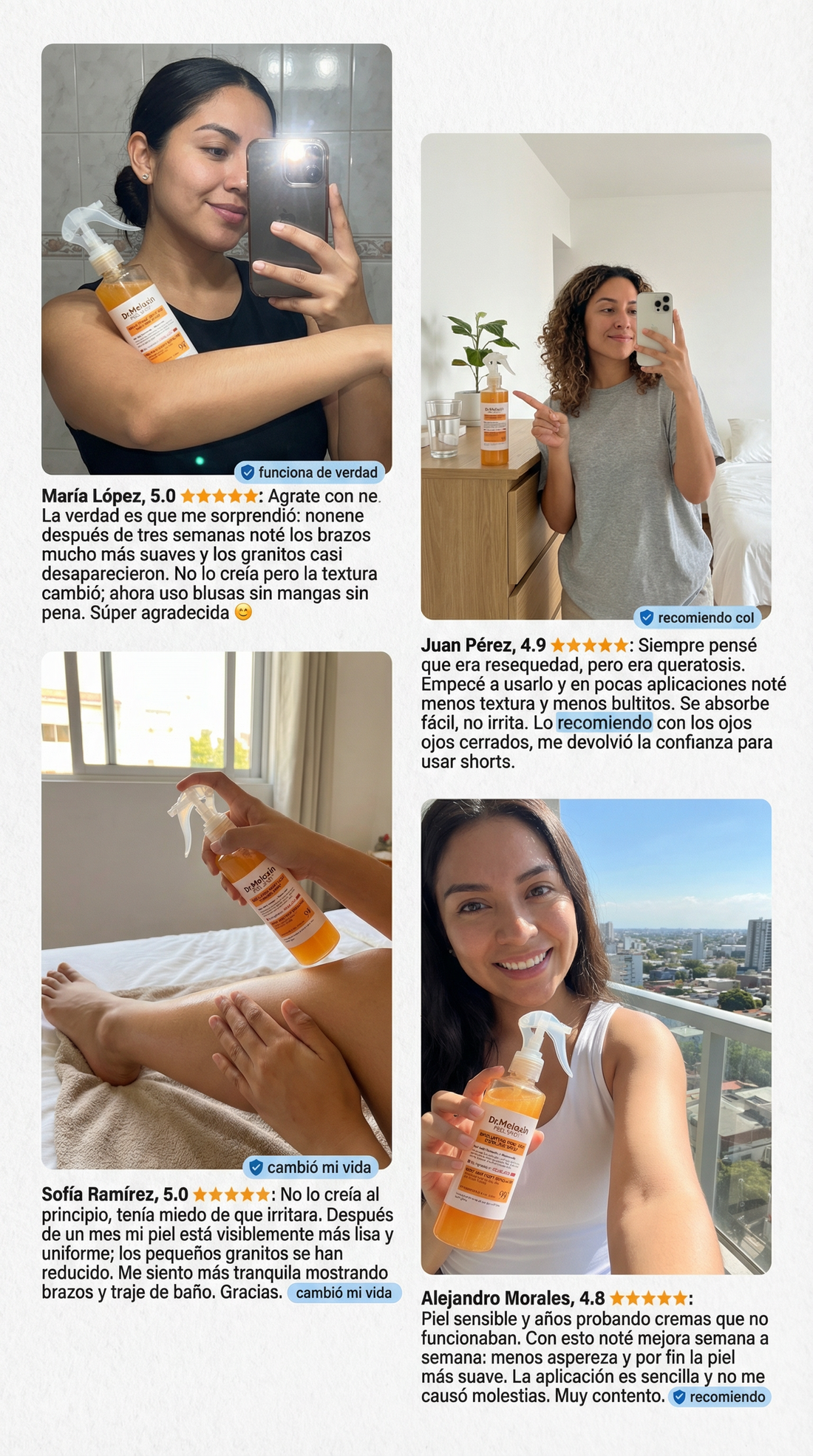 Peel Shot – Spray Exfoliante Corporal con Ácido Kójico y Cúrcuma (200 ml)